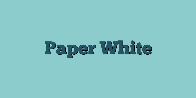Paper White