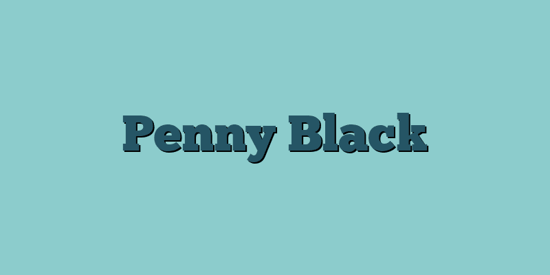 Penny Black