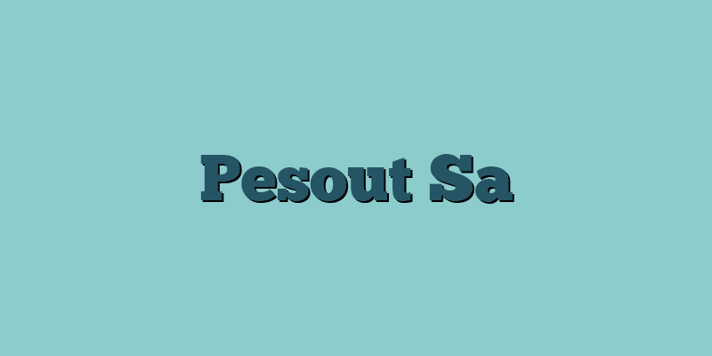 Pesout Sa