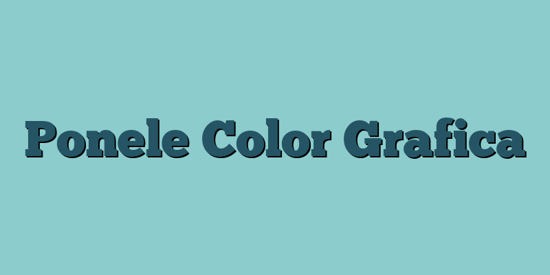 Ponele Color Grafica