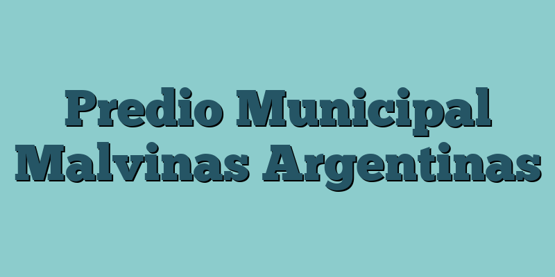 Predio Municipal Malvinas Argentinas