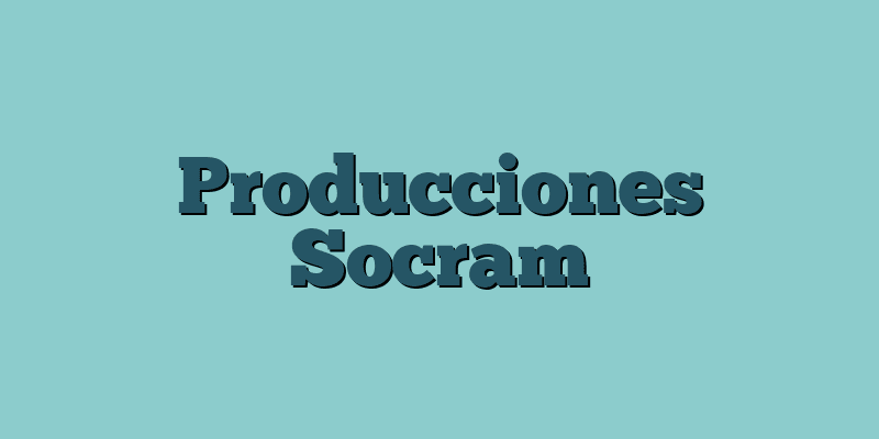 Producciones Socram