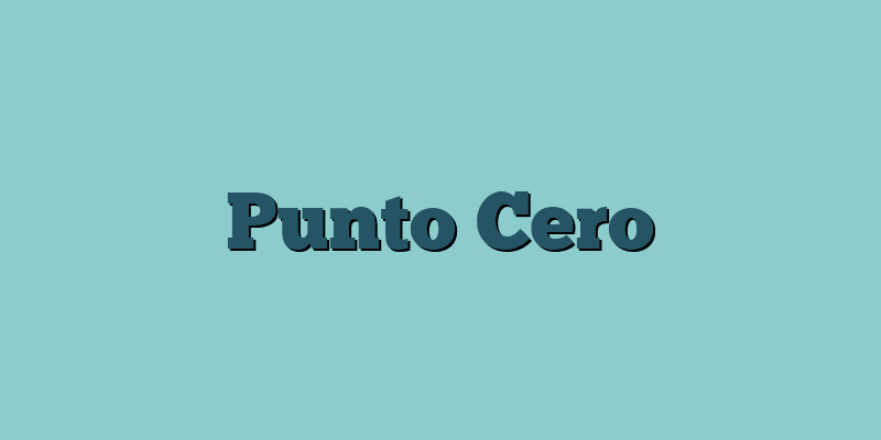 Punto Cero