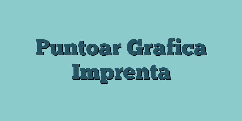 Puntoar Grafica Imprenta