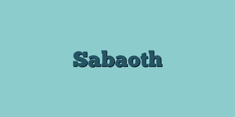 Sabaoth