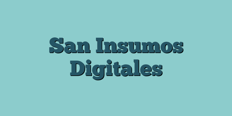 San Insumos Digitales