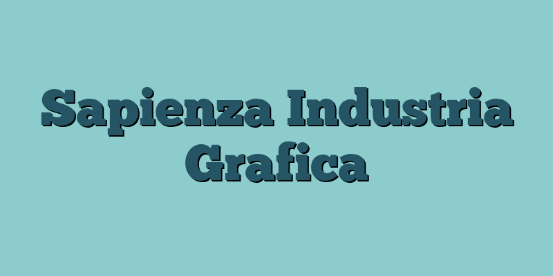 Sapienza Industria Grafica
