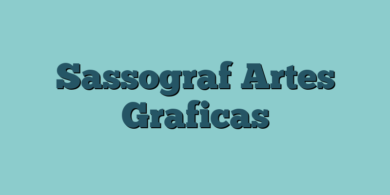 Sassograf Artes Graficas