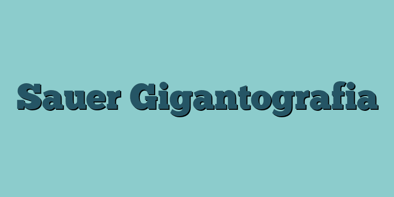 Sauer Gigantografia