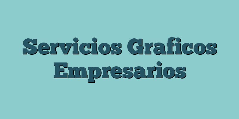 Servicios Graficos Empresarios