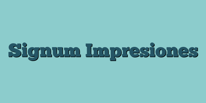 Signum Impresiones