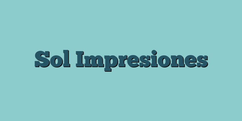 Sol Impresiones
