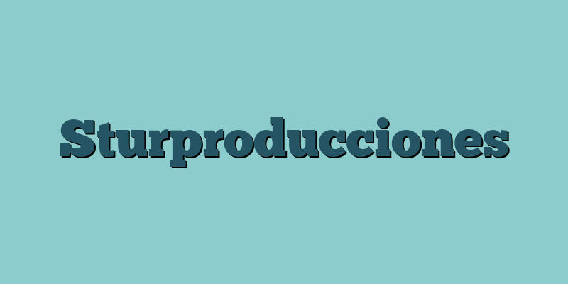 Sturproducciones