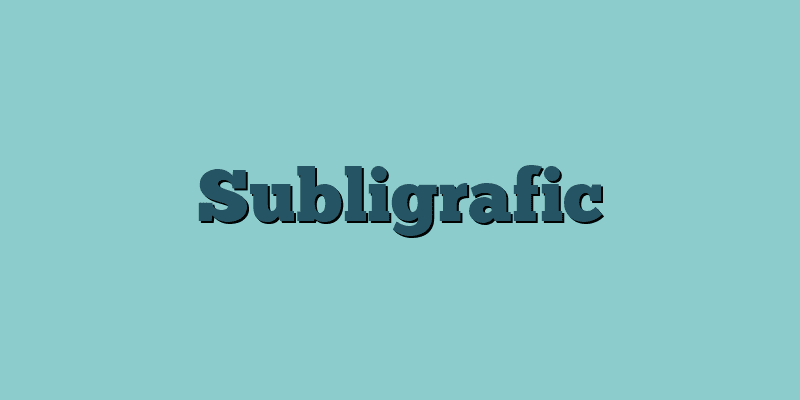 Subligrafic
