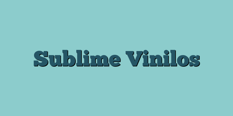Sublime Vinilos