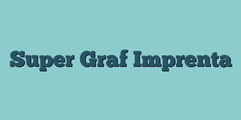 Super Graf Imprenta
