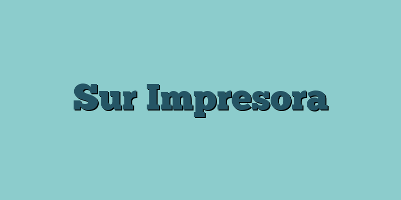 Sur Impresora