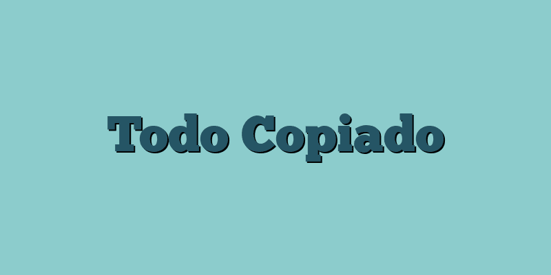 Todo Copiado