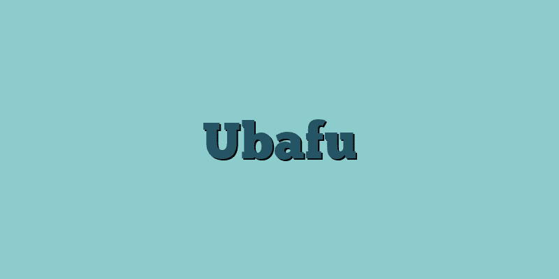 Ubafu