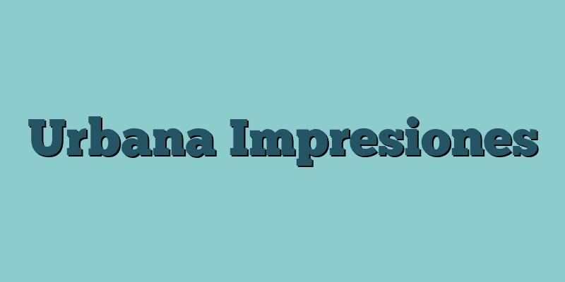 Urbana Impresiones