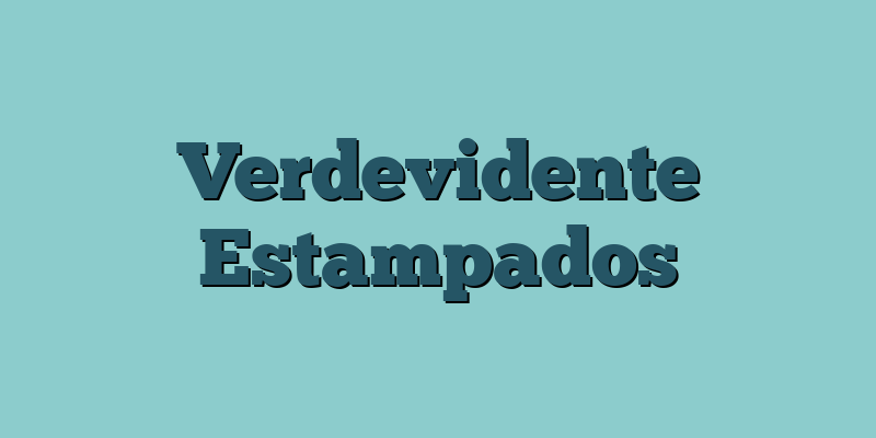 Verdevidente Estampados