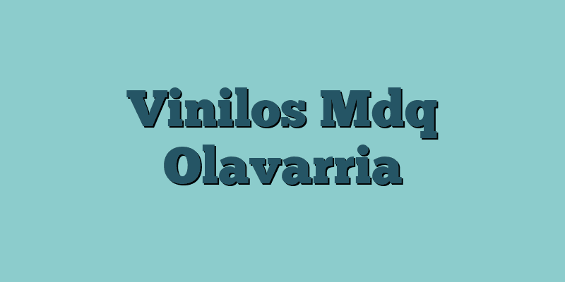 Vinilos Mdq Olavarria