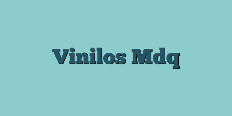 Vinilos Mdq
