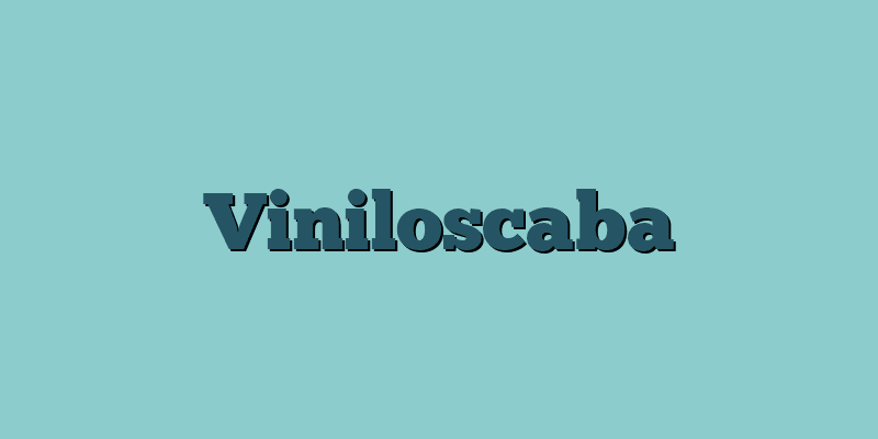 Viniloscaba