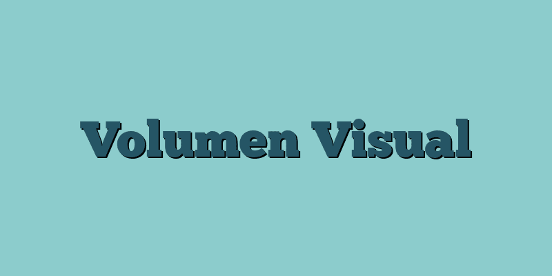 Volumen Visual