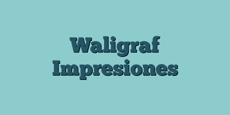 Waligraf Impresiones