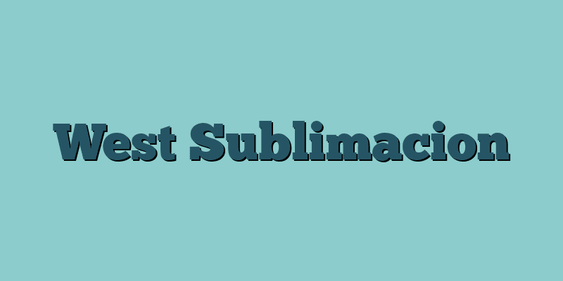 West Sublimacion