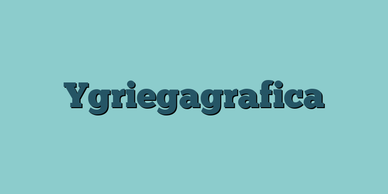Ygriegagrafica