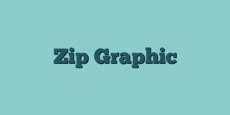 Zip Graphic