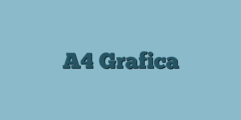 A4 Grafica
