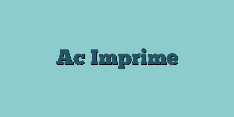 Ac Imprime