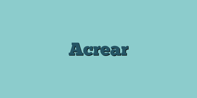 Acrear