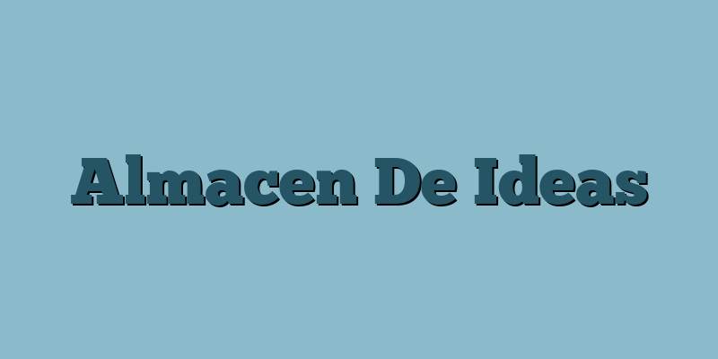 Almacen De Ideas