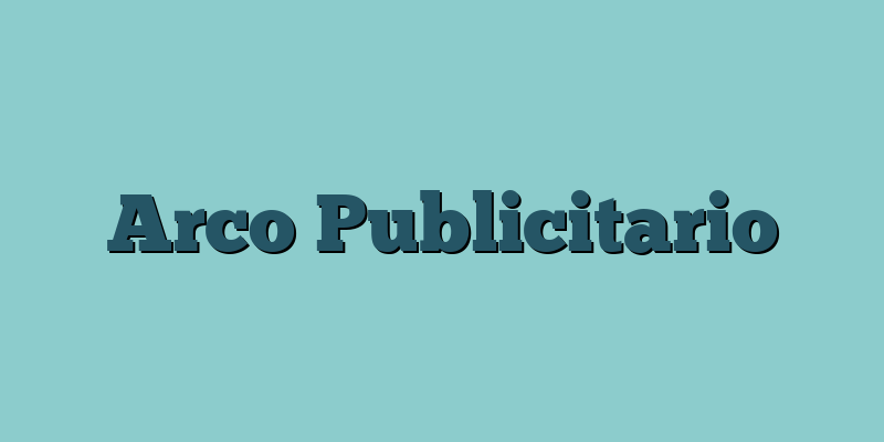 Arco Publicitario
