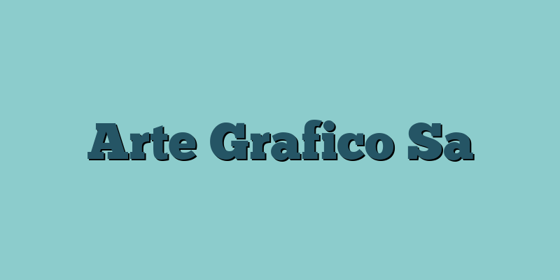 Arte Grafico Sa