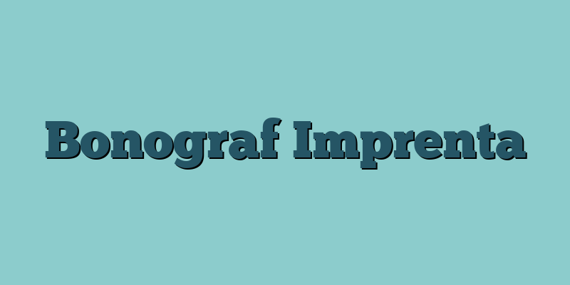 Bonograf Imprenta