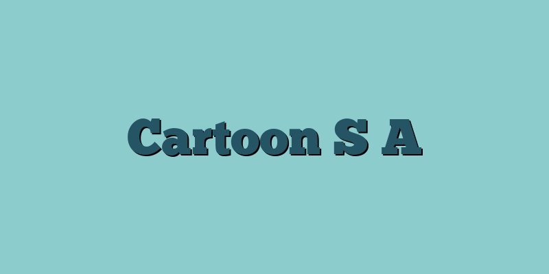 Cartoon S A