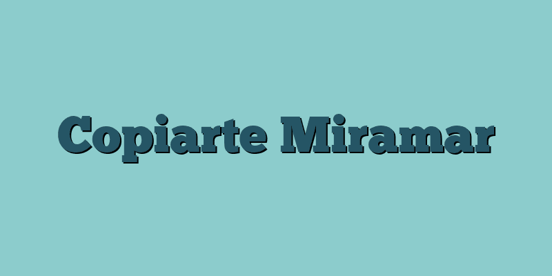 Copiarte Miramar