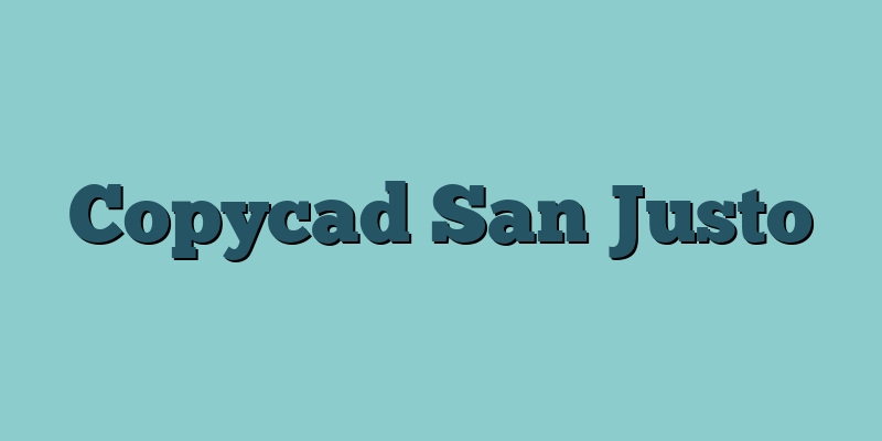 Copycad San Justo