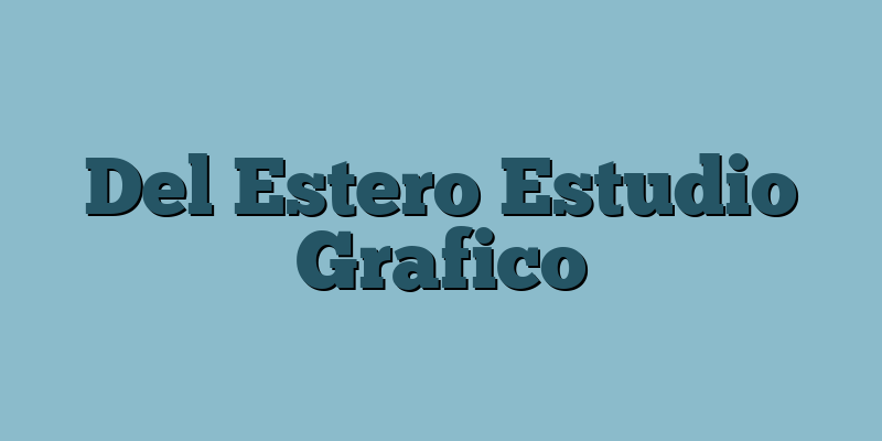 Del Estero Estudio Grafico