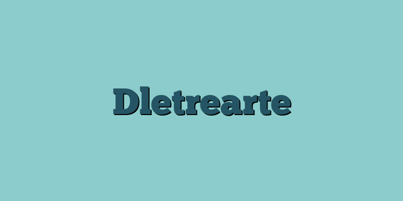 Dletrearte