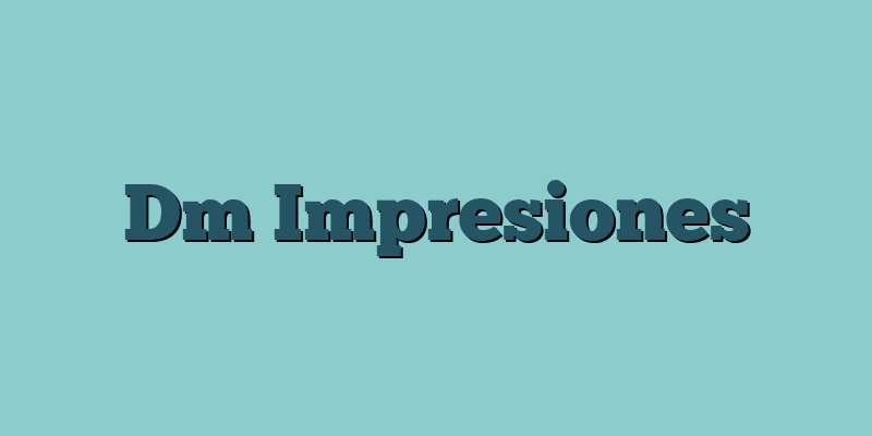 Dm Impresiones