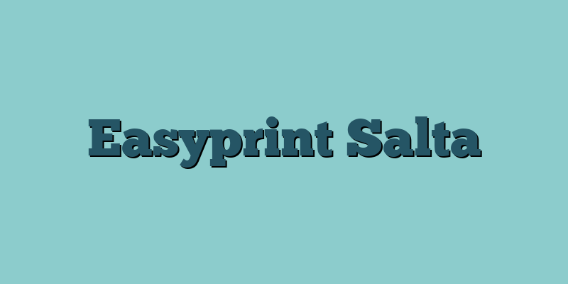 Easyprint Salta