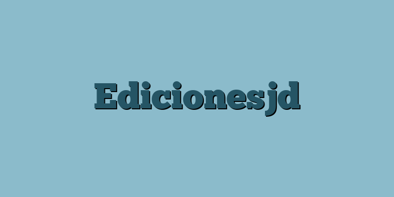 Edicionesjd