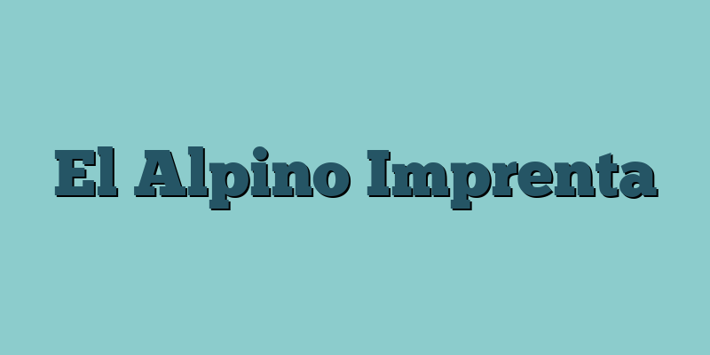 El Alpino Imprenta