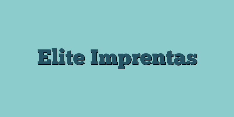 Elite Imprentas